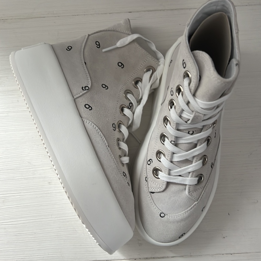 MM6 Maison Margiela platform lace-up sneakers